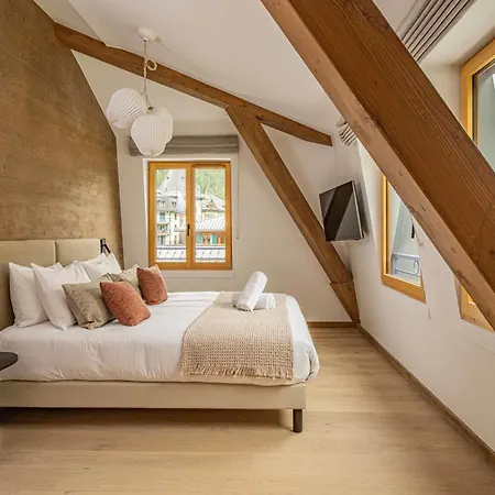 Paradisa Penthouse Апартаменты Шамони